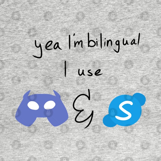 Bilingual Skype and Discord by HellishAesthetic